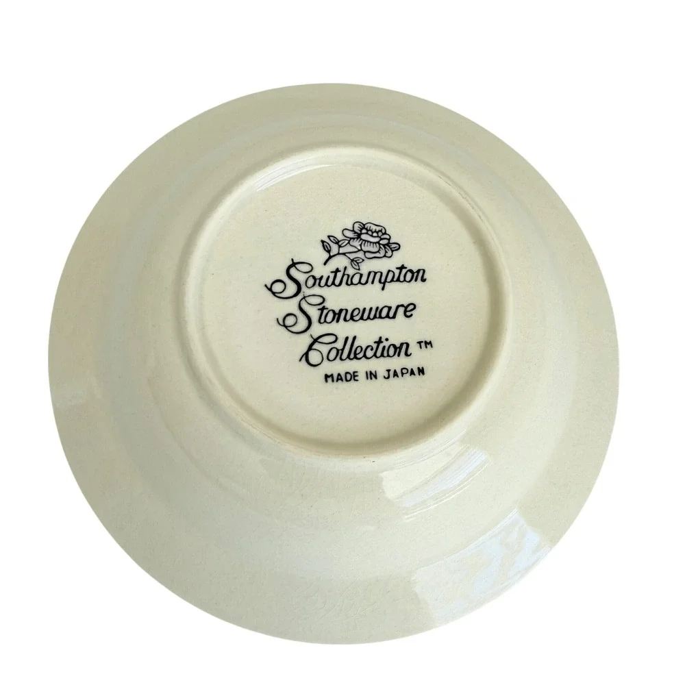 Vintage Southampton Stoneware Collection Soup/Cereal Bowls Set 6 Made in Japan